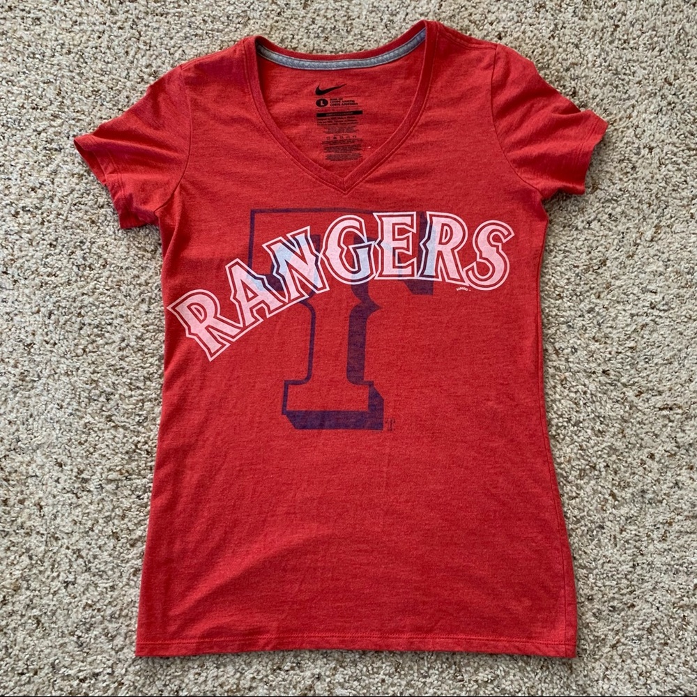 TEXAS RANGERS NIKE MLB WOMENS L T-SHIRT